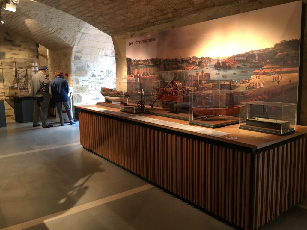 Musée National de la Marine de Brest - Tableau Les infrastructures